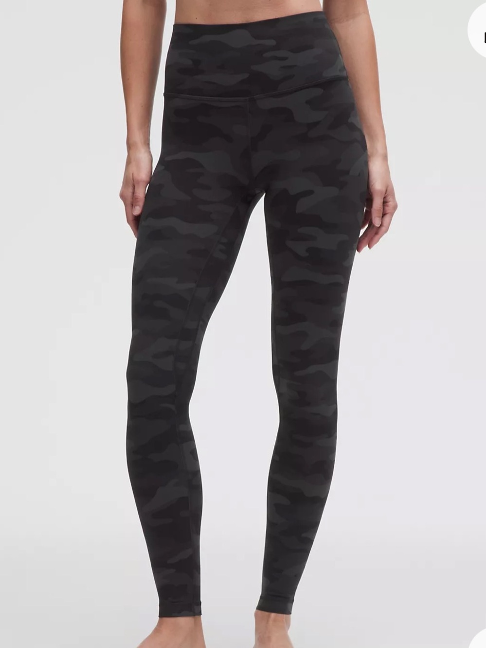Lululemon Align Leggings 25” in Black Camo